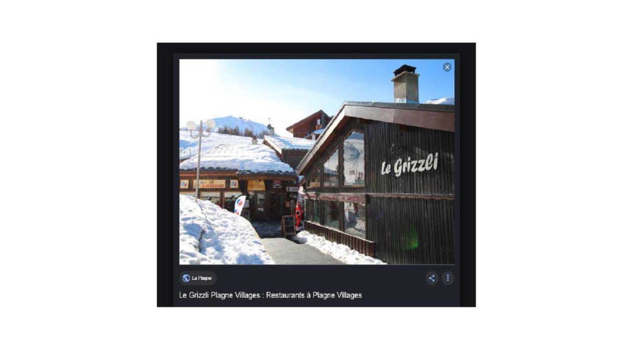 Studio 1 Piece Plagne Village 4 Personnes 2050 M Pied Des Pistes 라 플라뉴 외부 사진